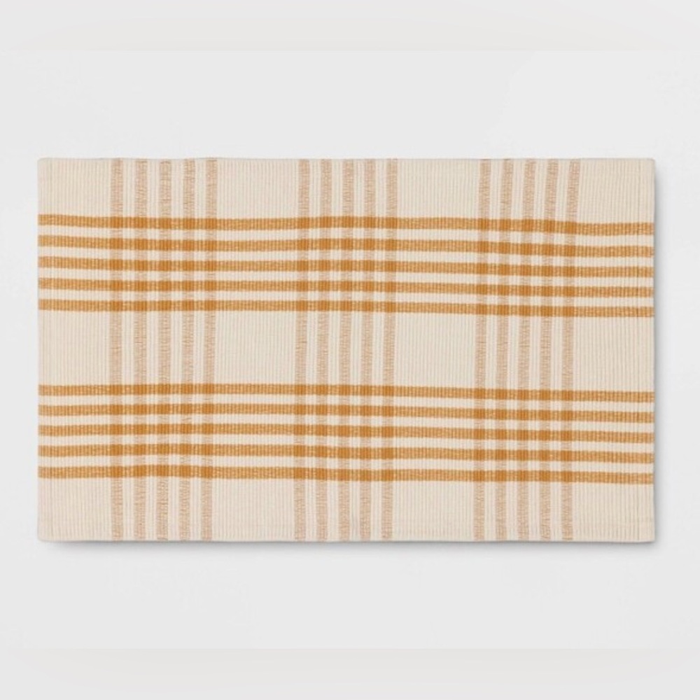 Threshold - Plaid rectangle indoor accent rug